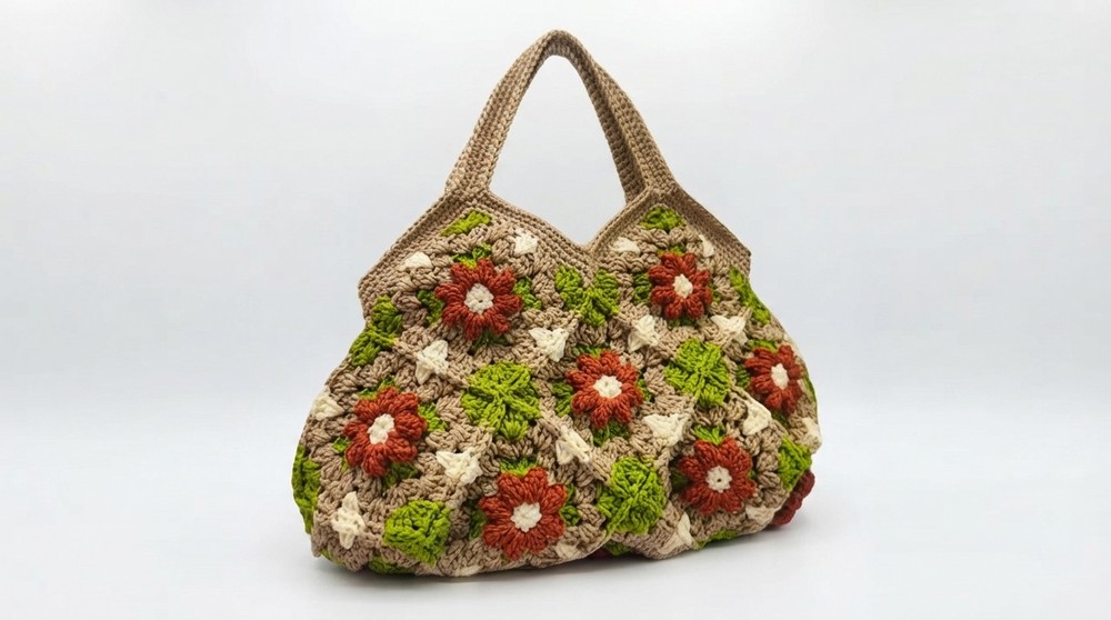 Super Beautiful & Easy Granny Bag Knitting Tutorial for Beginners