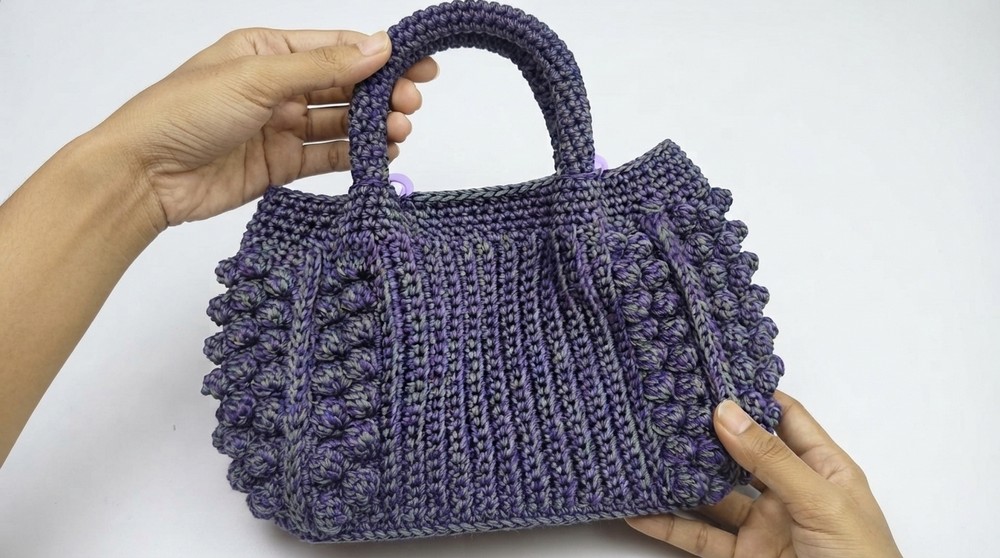 ✨Crochet Bag Tutorial | Latest Beautiful Bubble Stitch