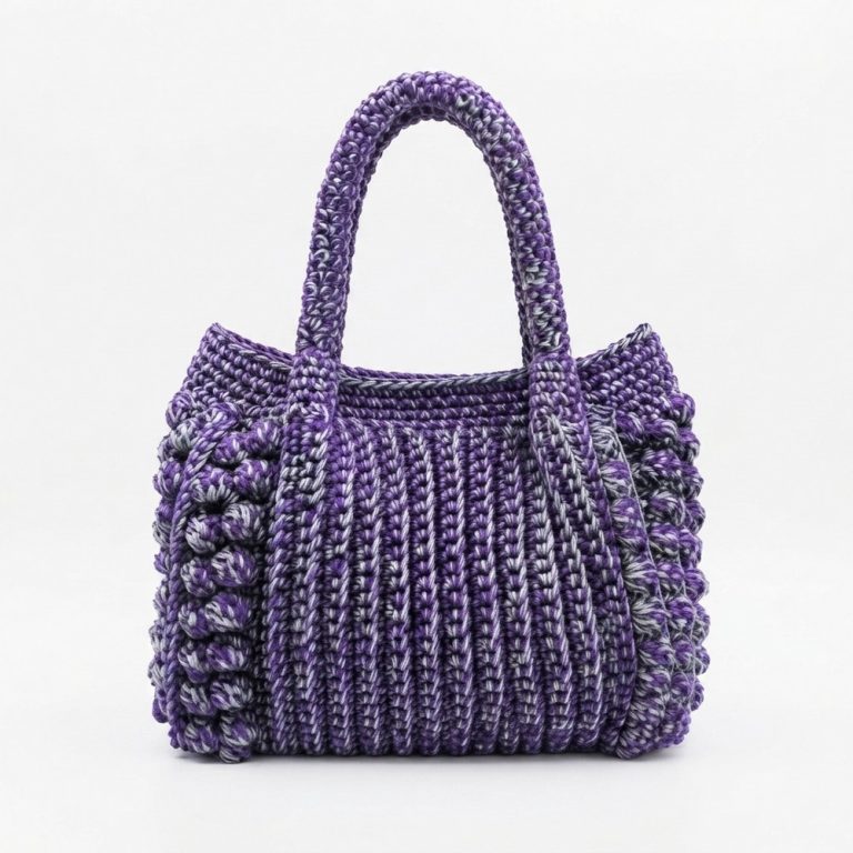✨Crochet Bag Tutorial | Latest Beautiful Bubble Stitch
