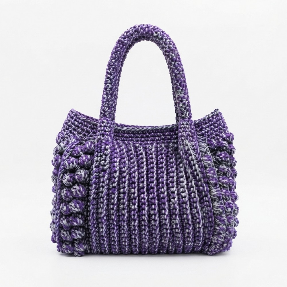 ✨Crochet Bag Tutorial | Latest Beautiful Bubble Stitch
