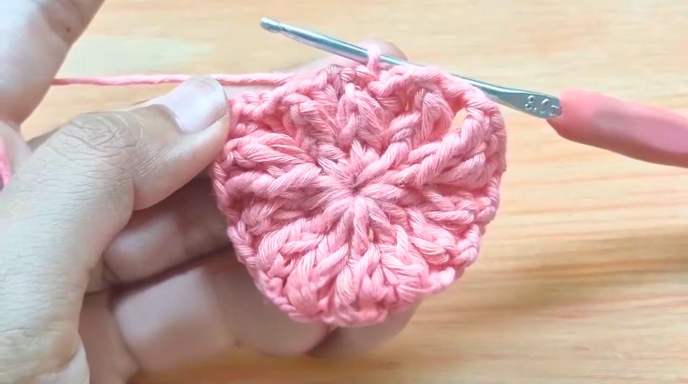 Beautiful Crochet Heart Mini Doily
