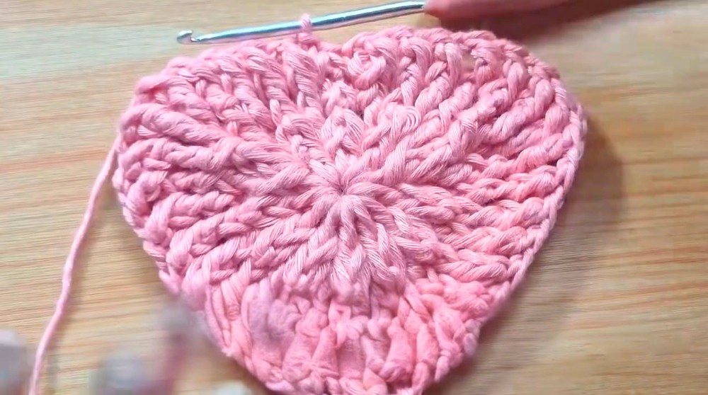 Beautiful Crochet Heart Mini Doily
