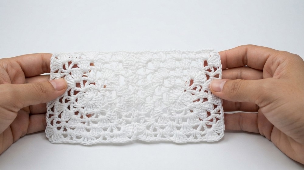 Beautiful Square Tablecloth Crochet Pattern