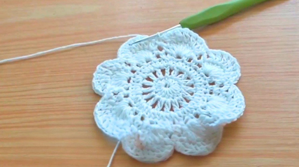 Beautiful Square Tablecloth Crochet Pattern