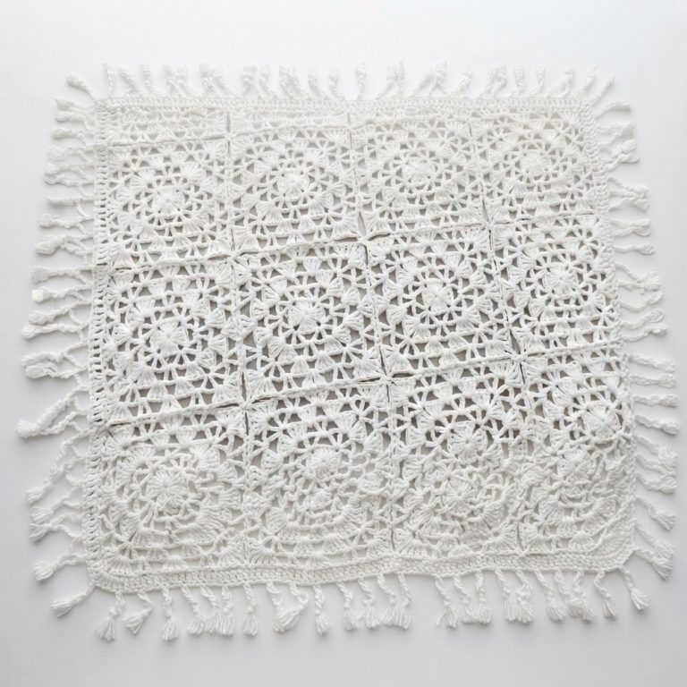 Beautiful Square Tablecloth Crochet Pattern