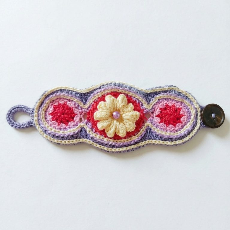Crochet Colorful Mask Connecter