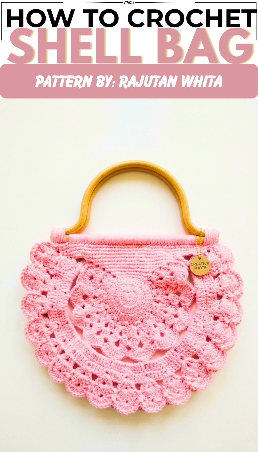 Crochet Decorative Shell Bag