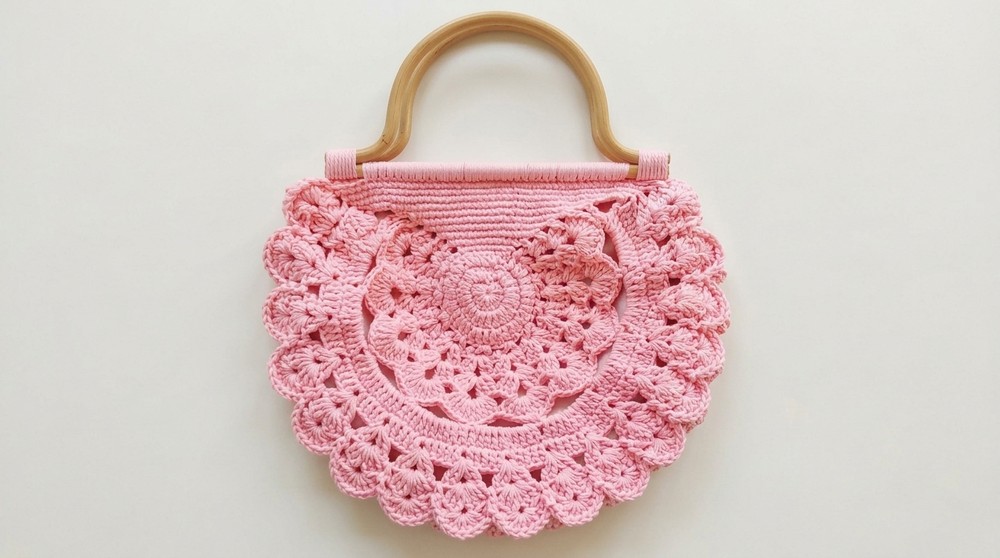 Detailed Shell Template Easy Shell Bag Free Pattern for Crochet Lovers - Red Agape Blog