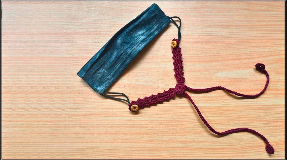 Crochet Ear Saver for Beginner