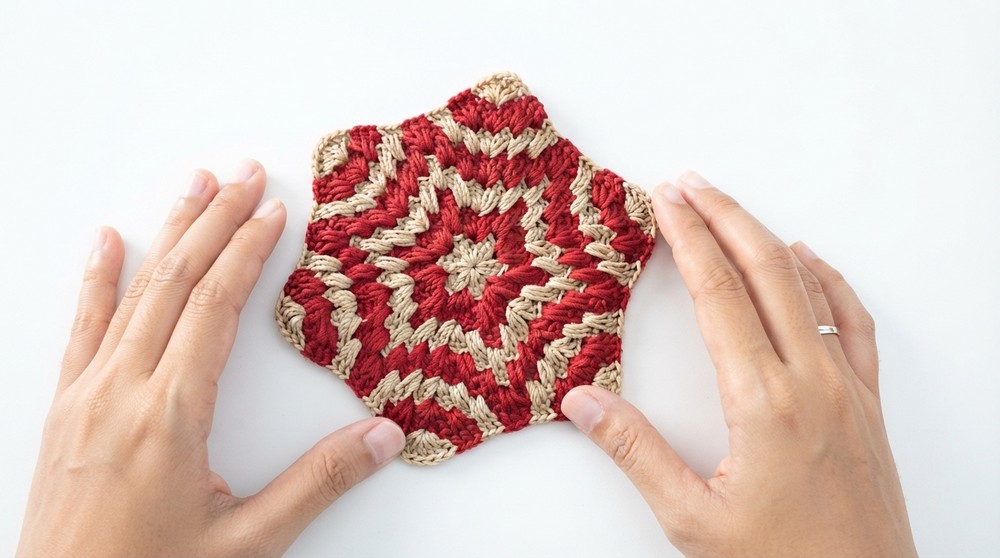 Crochet Granny Hexagon Bag Pattern