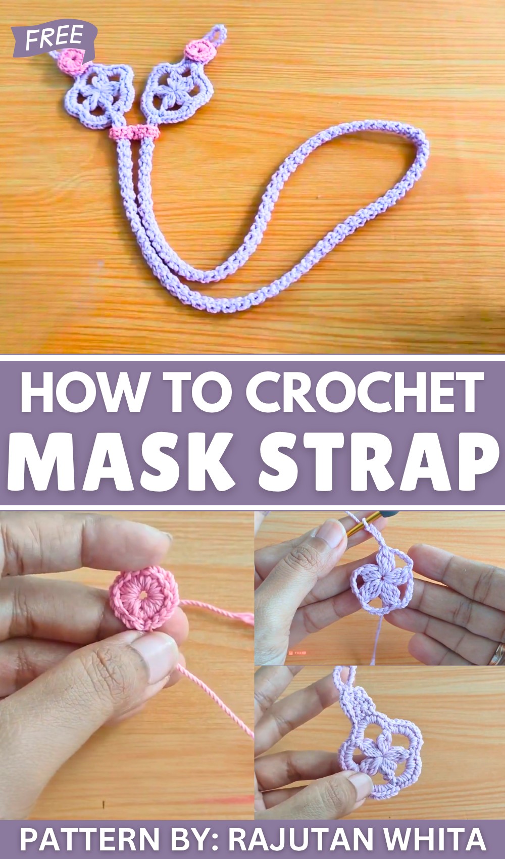 Crochet Mask Strap