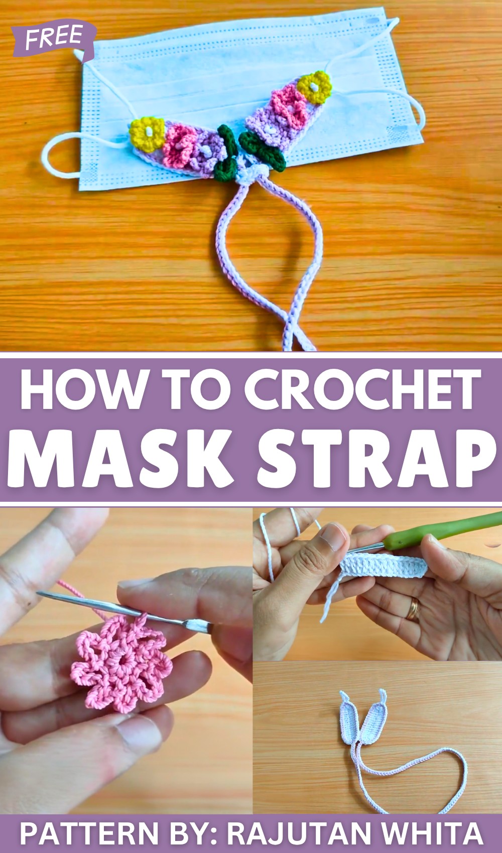 Crochet Mask Strap