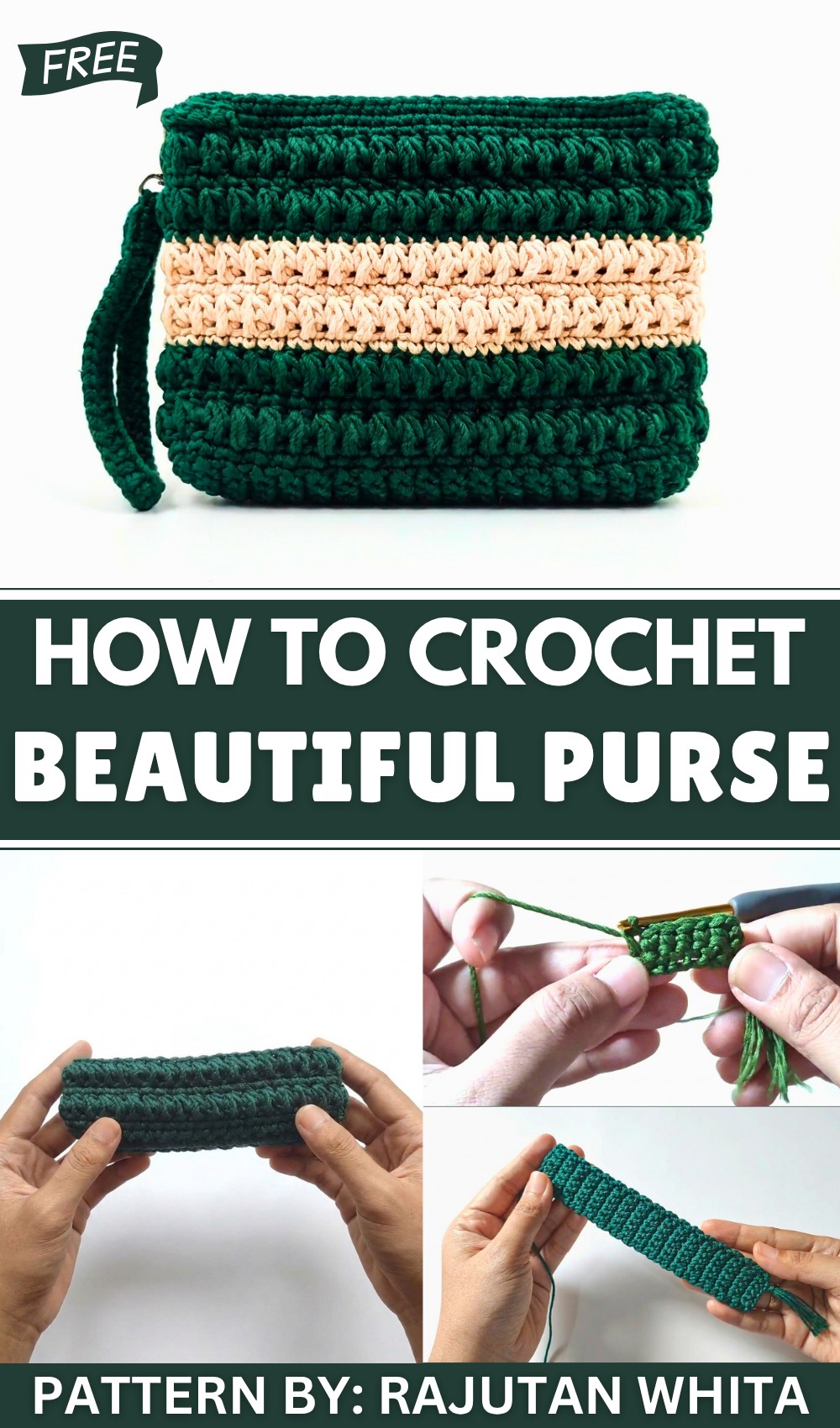 Crochet Purse Tutorial for Beginners