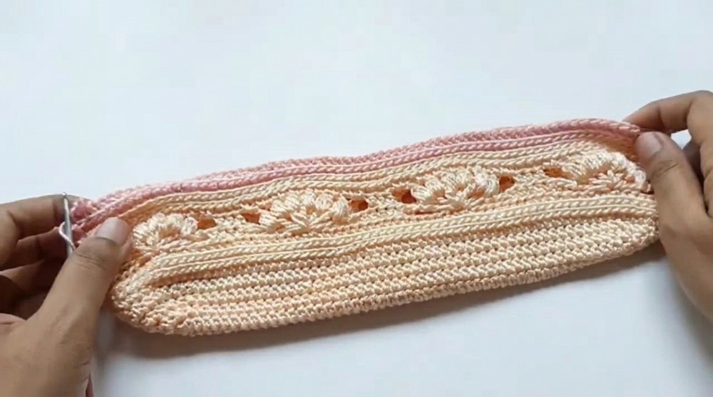 Crochet Shell Stitch Bag