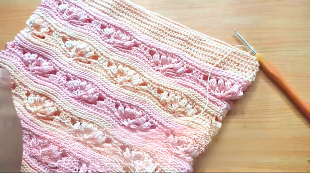 Crochet Shell Stitch Bag