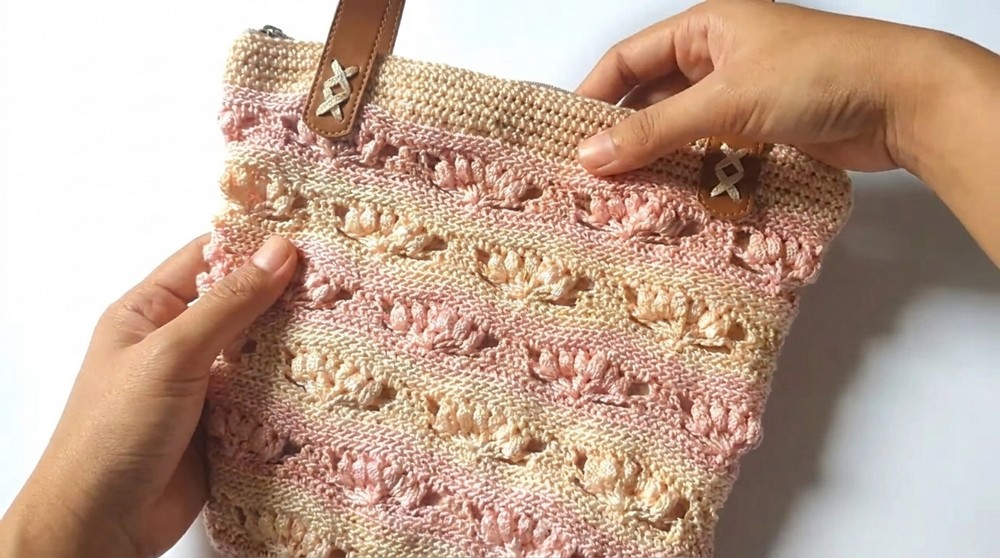 Crochet Shell Stitch Bag
