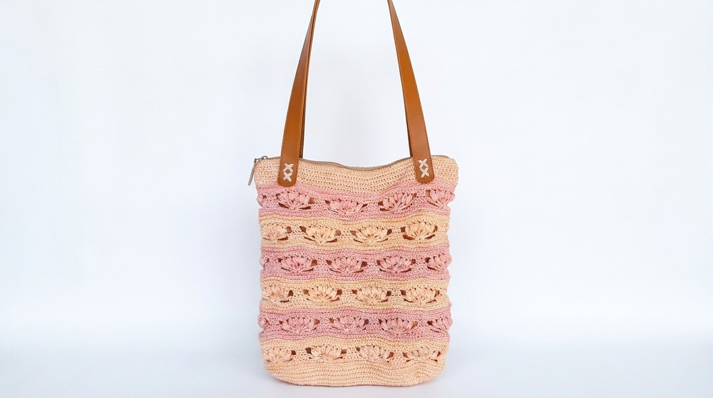Crochet Shell Stitch Bag