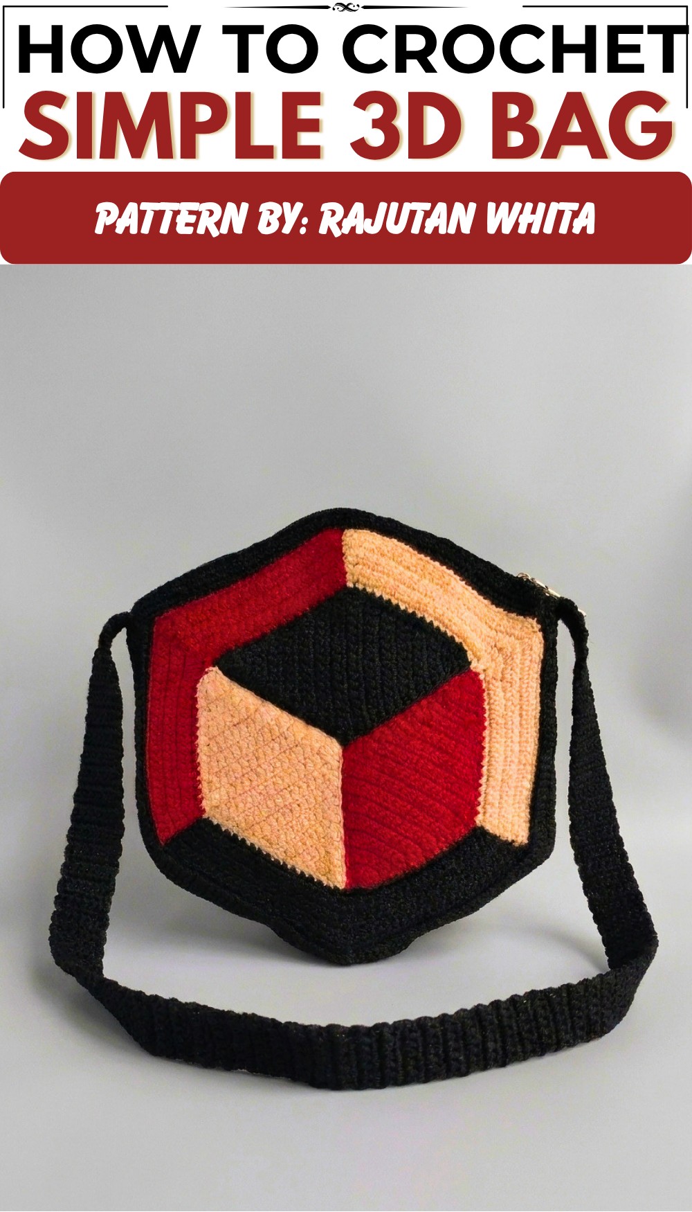 Crochet Simple 3D Bag