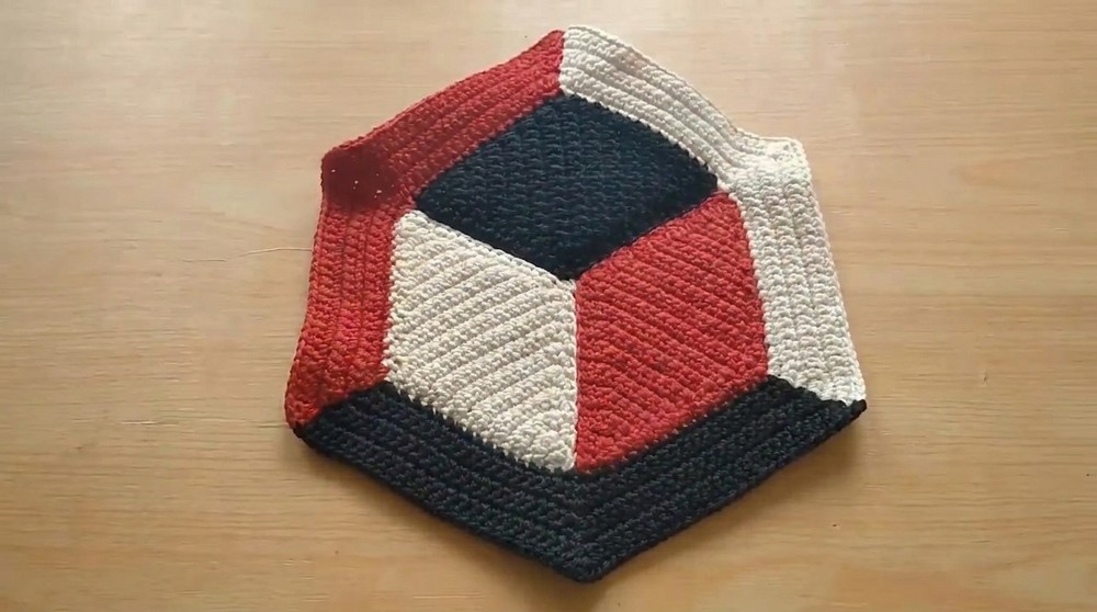 Crochet Simple 3D Bag