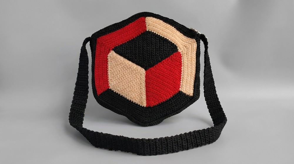 Crochet Simple 3D Bag