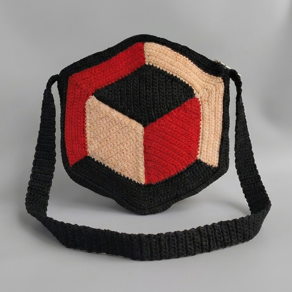 Crochet Simple 3D Bag