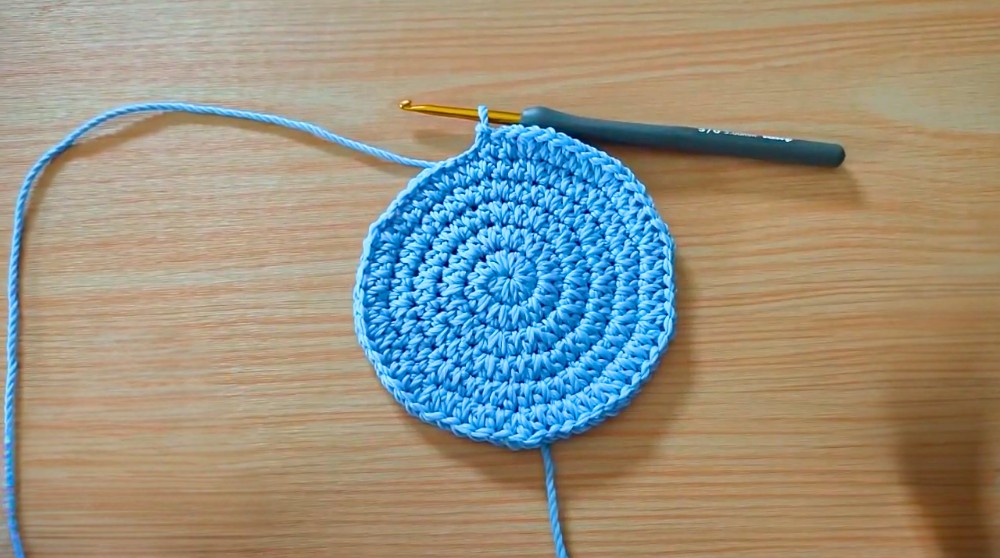 Crochet Spiral Circle Pattern