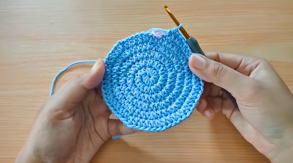 Crochet Spiral Circle Pattern