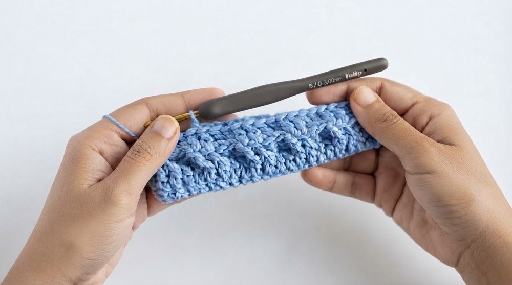 Crochet Waffle Wallet Pattern