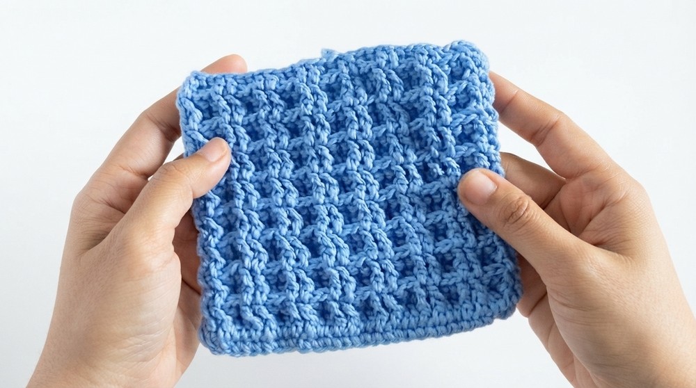Crochet Waffle Wallet Pattern