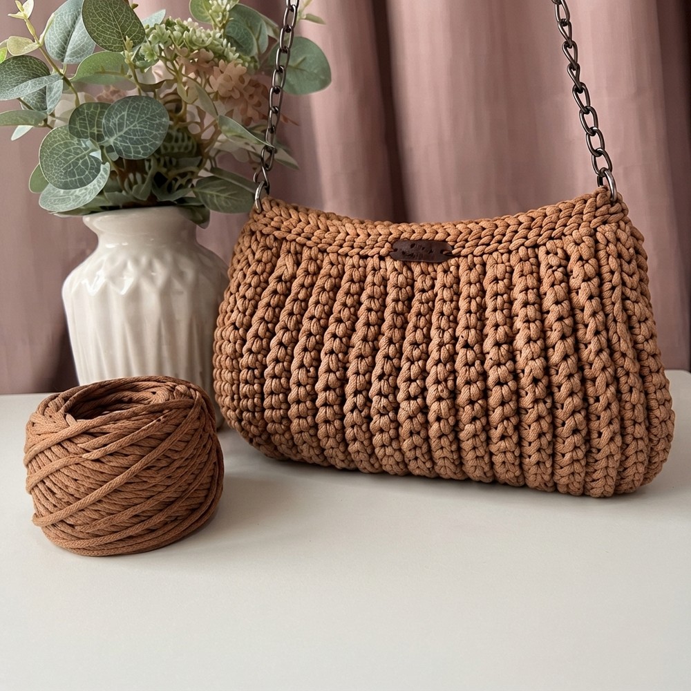 _Easy Crochet Bag Complete Step-by-Step Tutorial for Beginners (10)