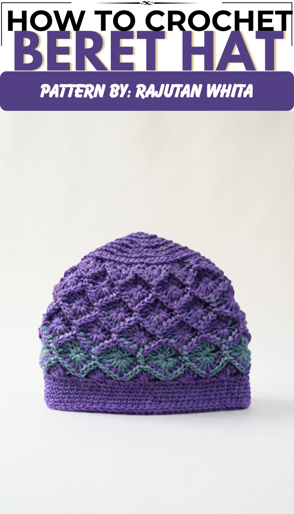 Easy Crochet Beret Hat