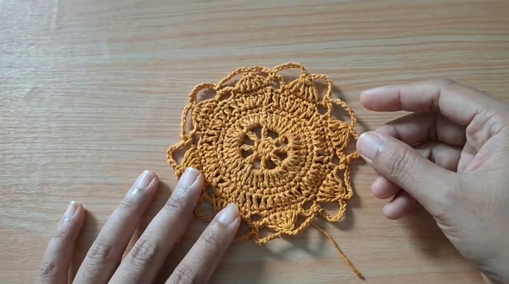Easy Crochet Coaster