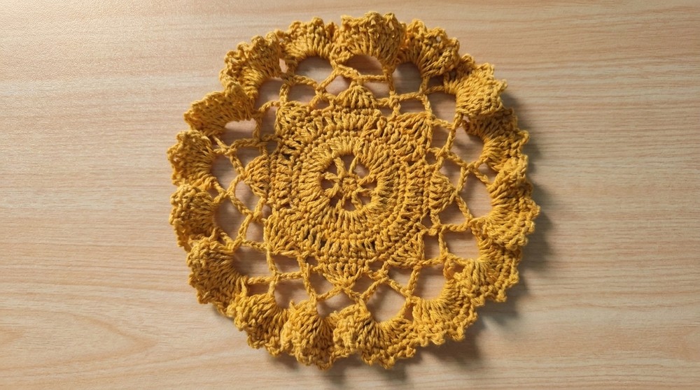 Easy Crochet Coaster