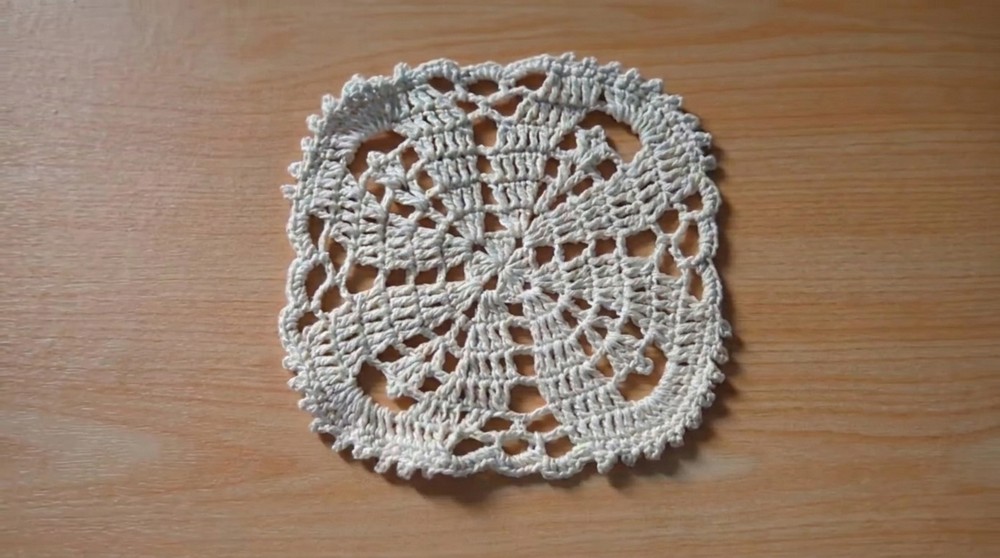 Easy Crochet Coaster