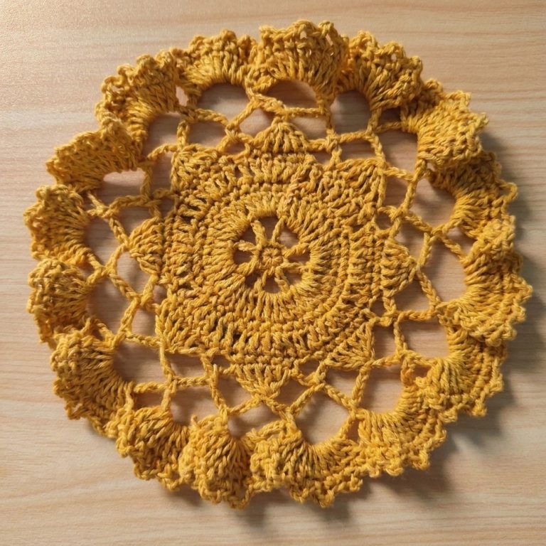 Easy Crochet Coaster