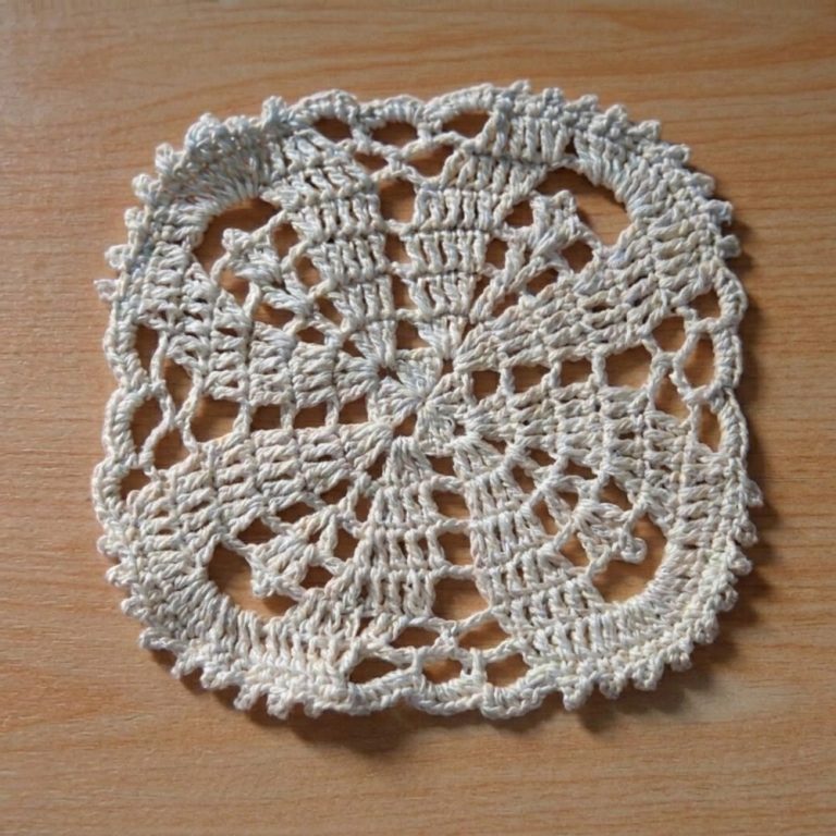 Easy Crochet Coaster