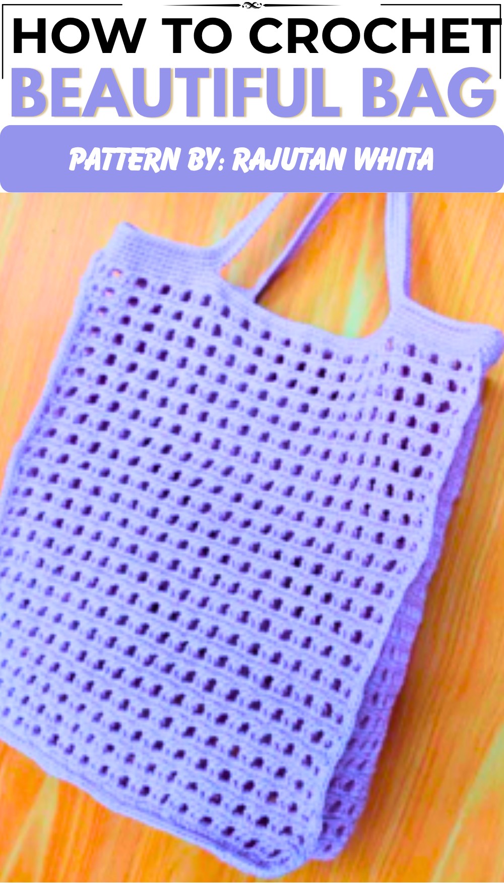 Easy Crochet Market Bag for Beginner