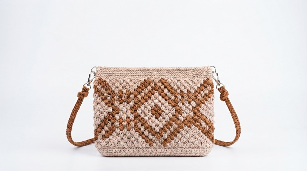 Easy Ethnic Tapestry Crochet Bag Tutorial for Beginners