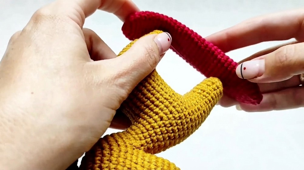 How To Crochet Rocking Horse Toy 12