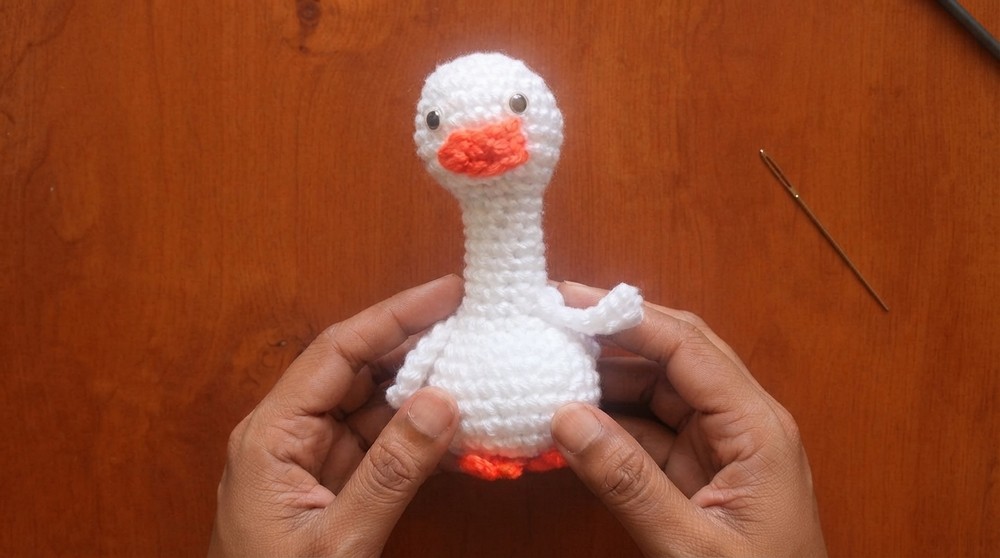 How To Crochet Baby Duck For Absolute Beginners 7