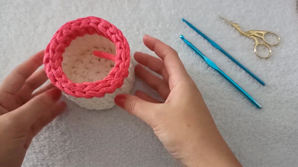 How To Crochet Bunny Ears for Basket (3)