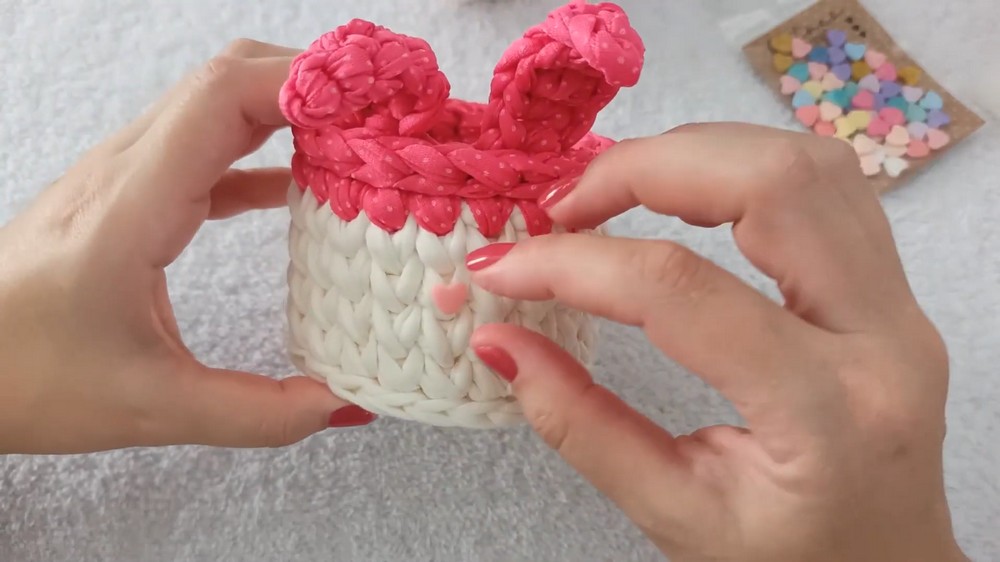 How To Crochet Bunny Ears for Basket (8)