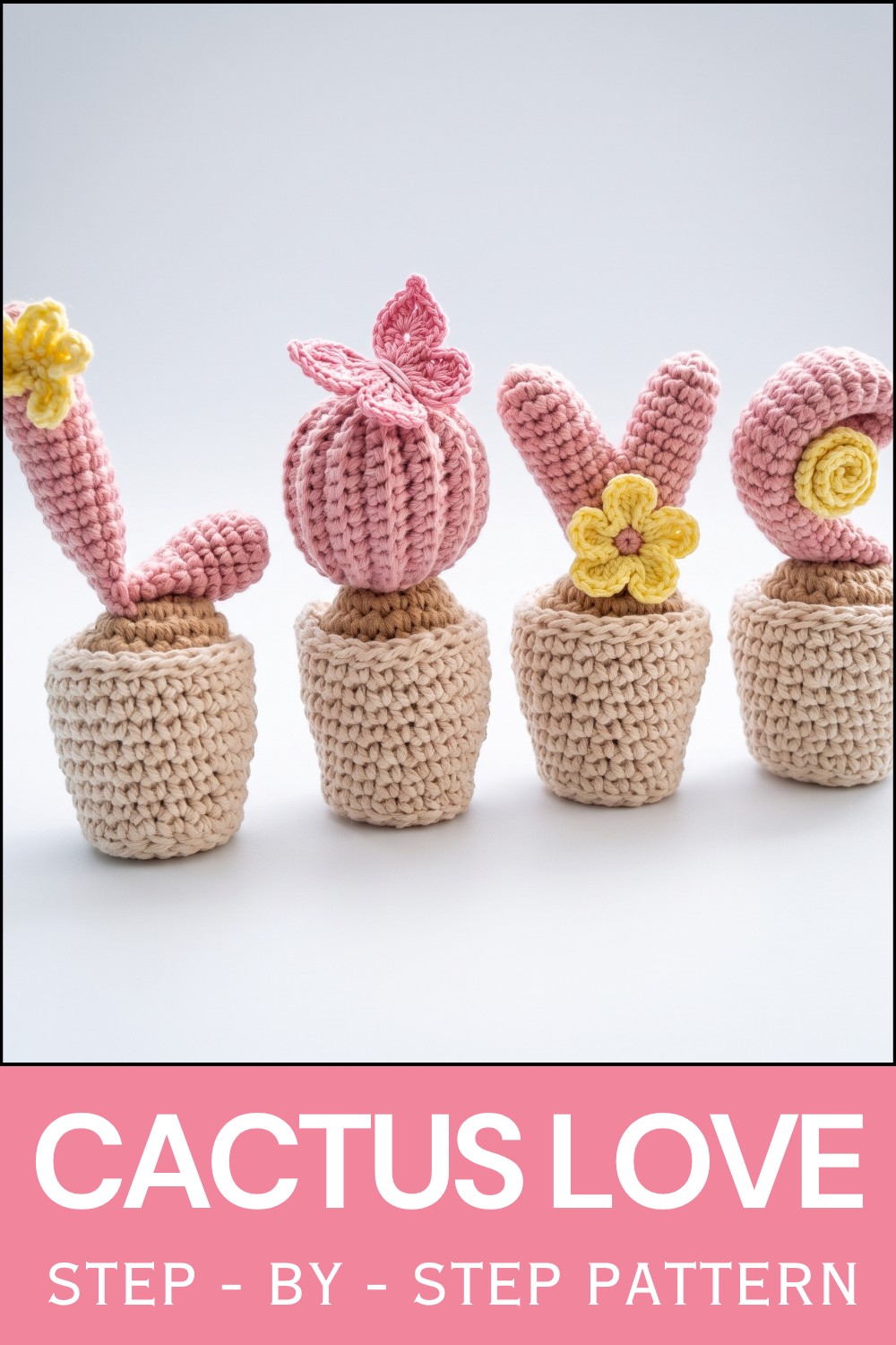 How To Crochet Cactus Love 10