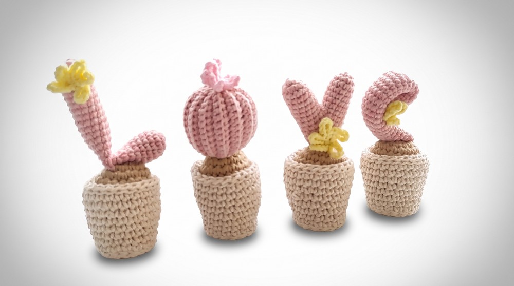 How To Crochet Cactus Love 2