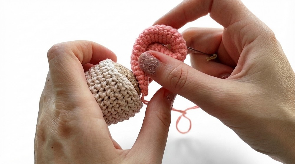 How To Crochet Cactus Love 9