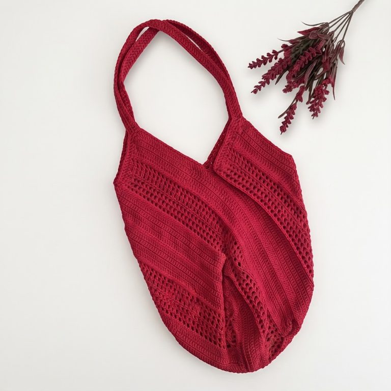 How To Crochet Easy And Quick Summer Bag (17)
