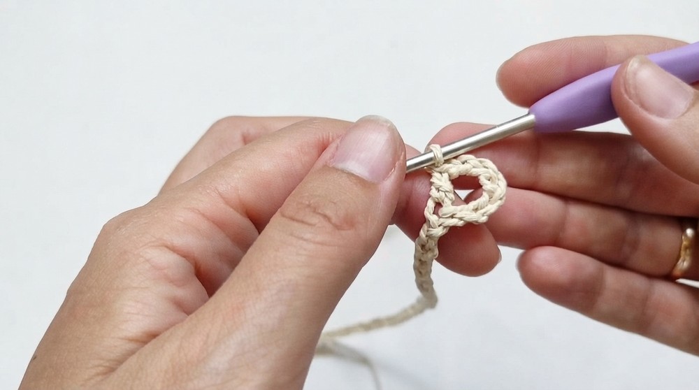How To Crochet Easy String Bag 3