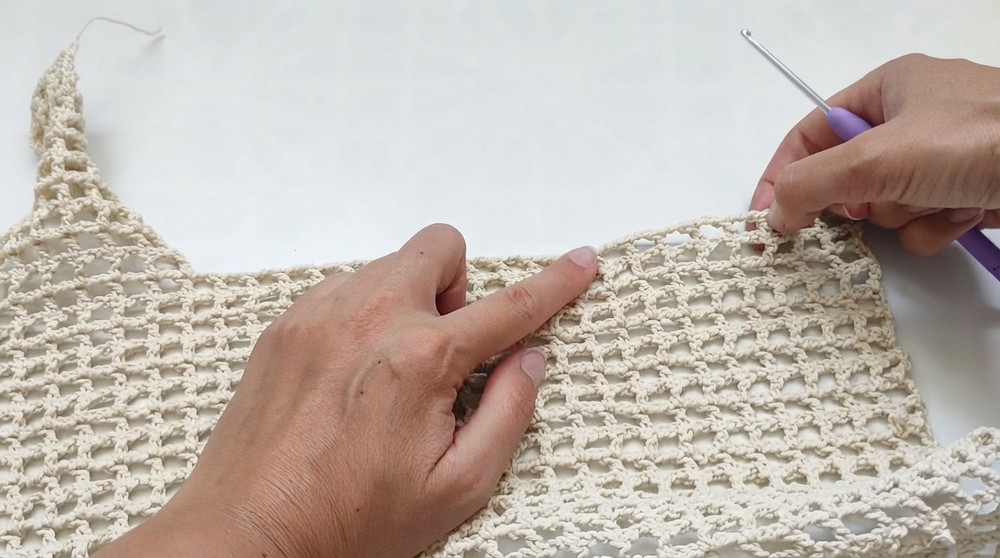 How To Crochet Easy String Bag 5