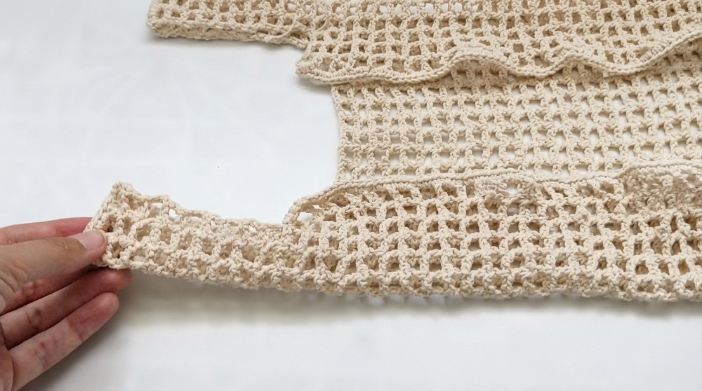 How To Crochet Easy String Bag 6