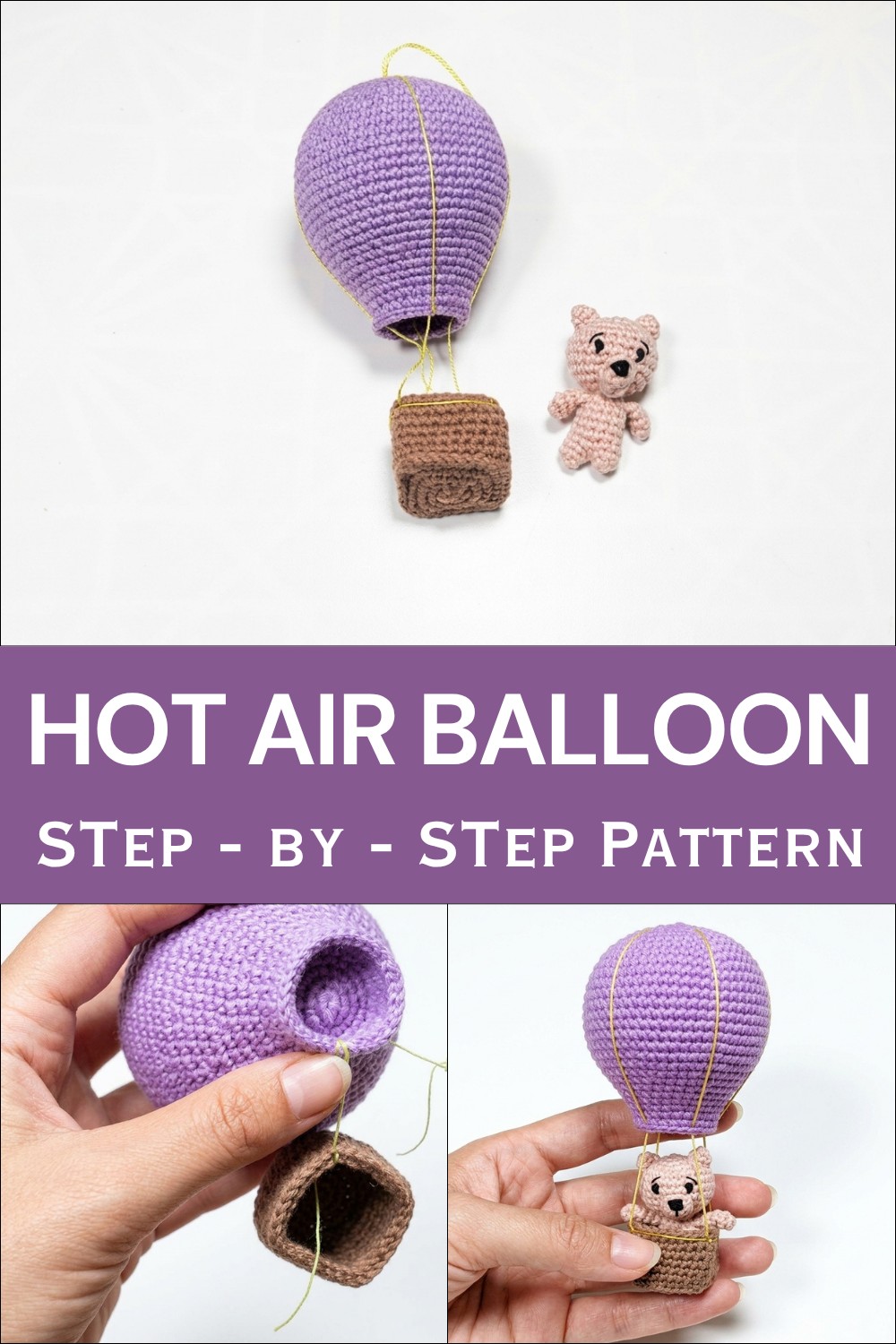 How To Crochet Hot Air Balloon 1